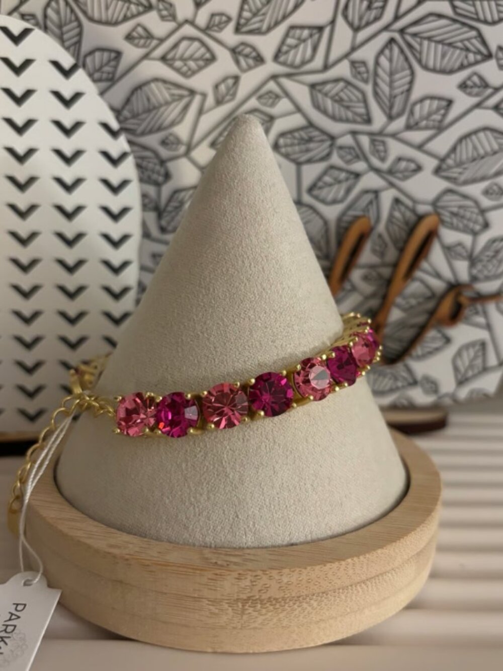 Park Lane Pink Power Impression Bracelet - Picture 4 of 5